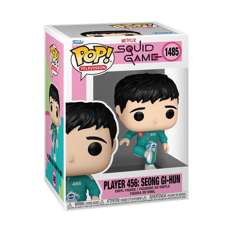 Squid Game POP! Television Vinyl Figure Player 456 Seong Gi-Hun (Kicking Jegi) 9 cm 1