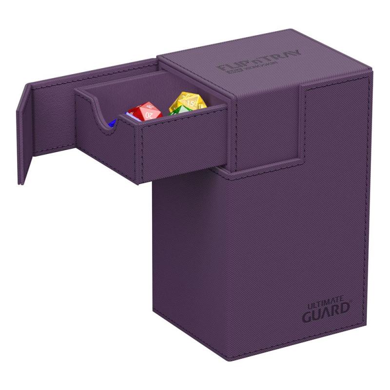 Ultimate Guard Flip`n`Tray 80+ XenoSkin Monocolor Purple