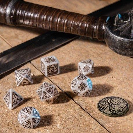 The Witcher Dice Set Geralt The White Wolf (7)