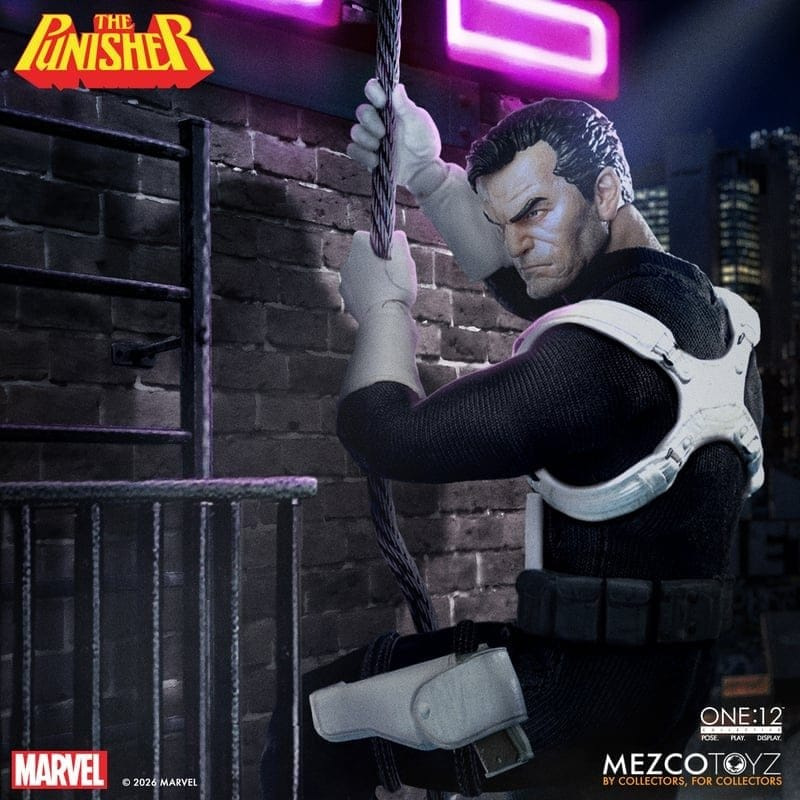 Marvel Comics One:12 Collective Action Figure 1/12 Punisher 17 cm 8
