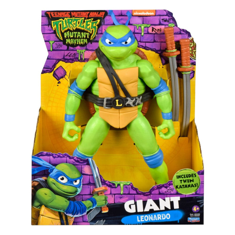 TMNT: Mutant Mayhem - Giant 12 inch Action Figure Assortment (4) 2
