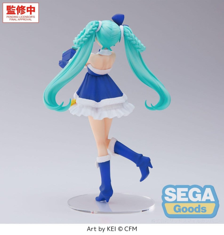 Character Vocal Series 01: Hatsune Miku High Premium PVC Figure Hatsune Miku Sapphire Christmas Ver. 5