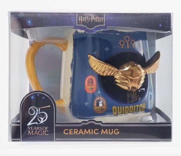Harry Potter Mug Golden Snitch 2D Relief Figural 1