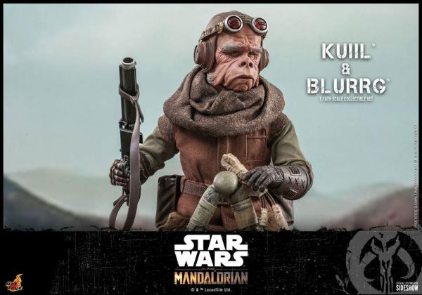 Star Wars The Mandalorian: Kuiil & Blurrg 1/6 Action Figure 2-Pack - Hot Toys