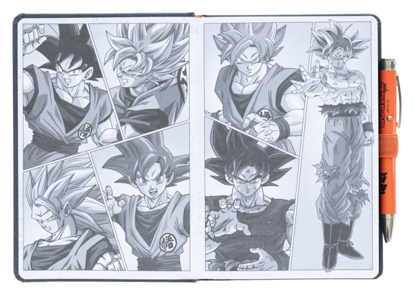 Dragon Ball Premium Notebook A5 with Projector Pen Super Goku 2
