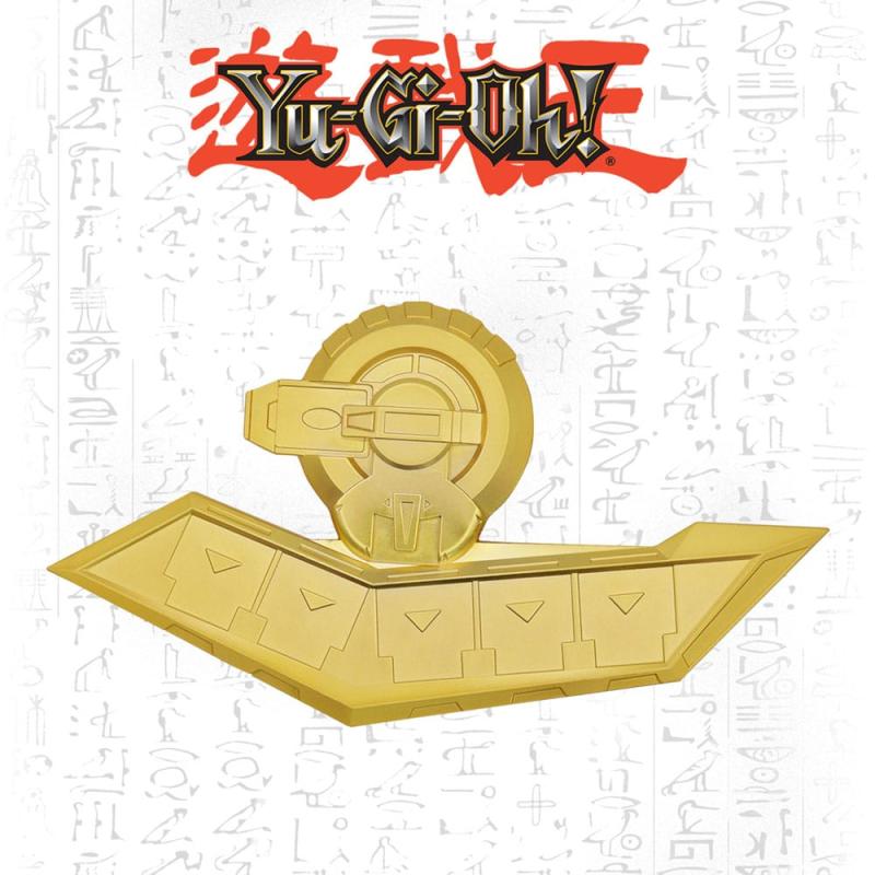 Yu-Gi-Oh! 24K Gold Plated Duel Disk Mini Replica 18 cm