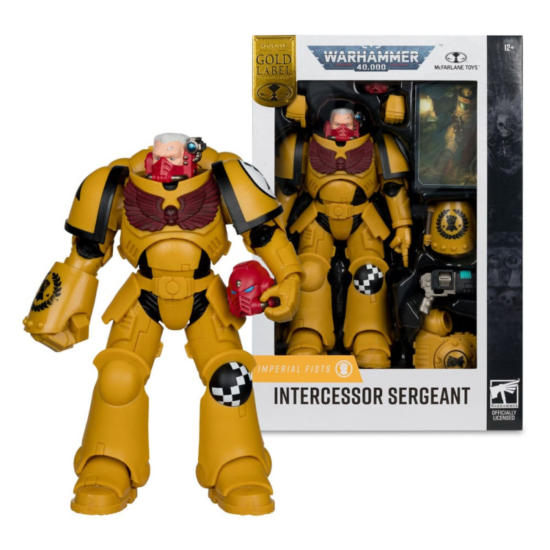 Warhammer 40,000 Action Figure Intercessor Sergeant (Imperial Fist) (Gold Label) 18 cm 3