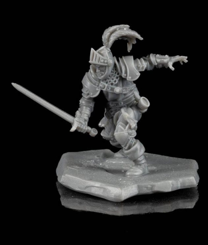 Mythic Legions Mini Figures 4-Pack Heroic Set B Unpainted 3 cm