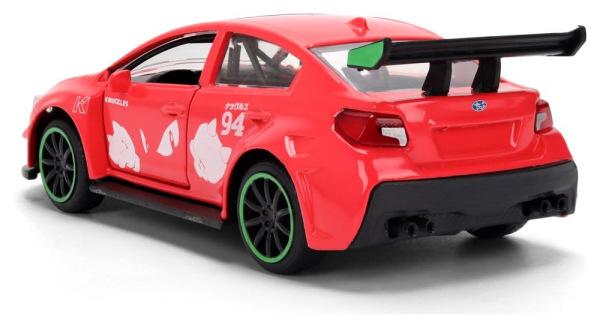 Sonic Diecast Model 1:32 Knuckles 2016 Subaru WRX STI Assortment (6) 6