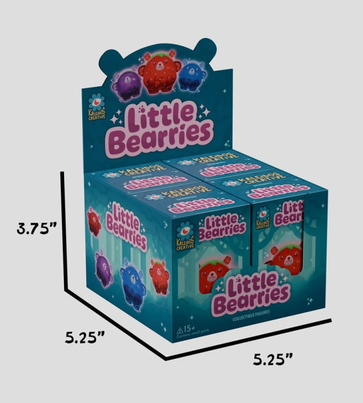 Little Bearries Mini Figures S1 5 cm Blind Box Display (4) 8