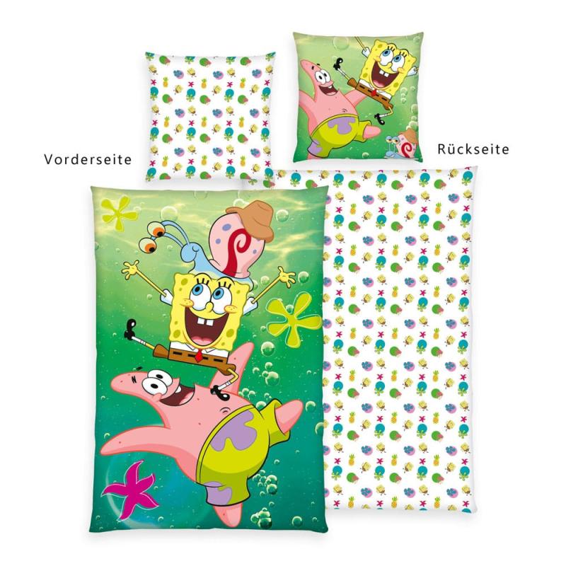 Spongebob Squarepants Duvet Set 135 x 200 cm / 80 x 80 cm 2