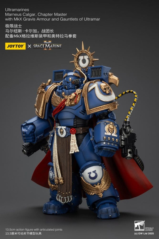 Warhammer 40,000 Action Figure Ultramarines Marneus Calgar, Chapter Master 14 cm 11