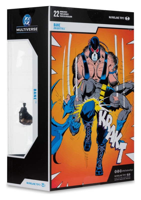 DC Multiverse Mega Action Figure Bane (Knightfall) (Gold Label) 24 cm 8
