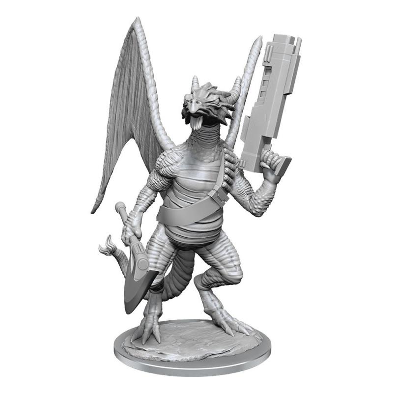 Starfinder Battles Deep Cuts Unpainted Miniatures Dragonkin Case (2)