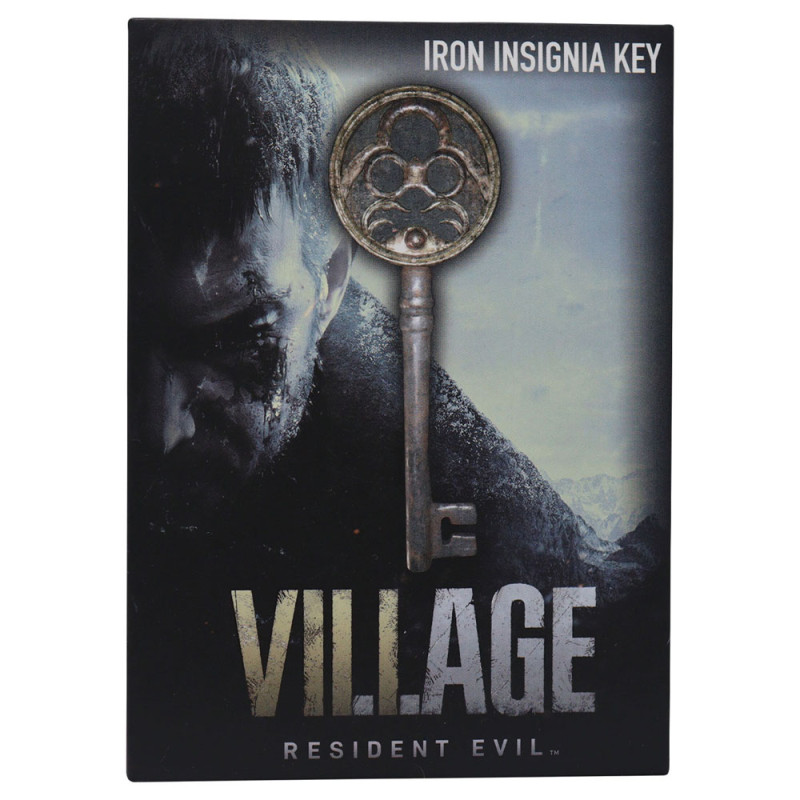 Resident Evil VIII Replica 1/1 Insignia key Limited Edition 3