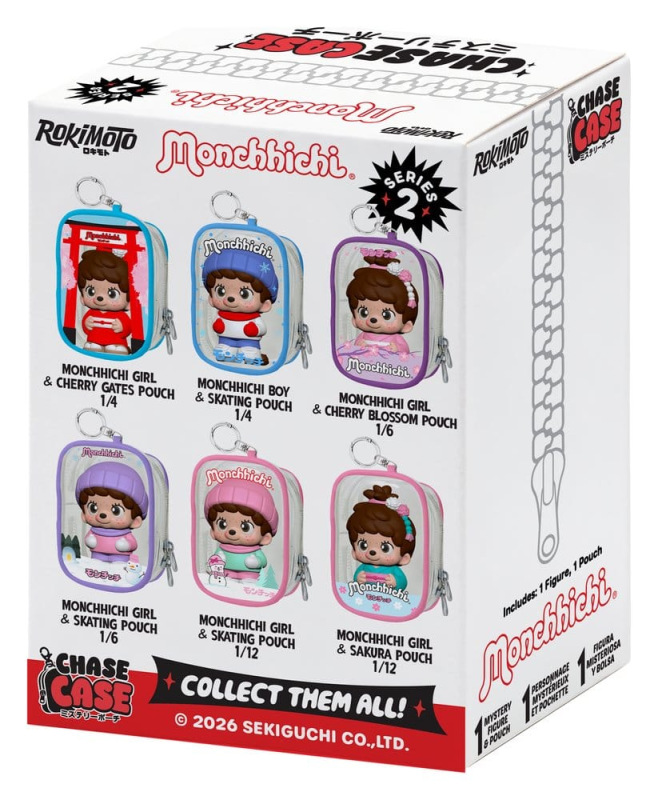 Monchhichi Chase Case Mini Figure Blind Box Series 2 9 cm 1