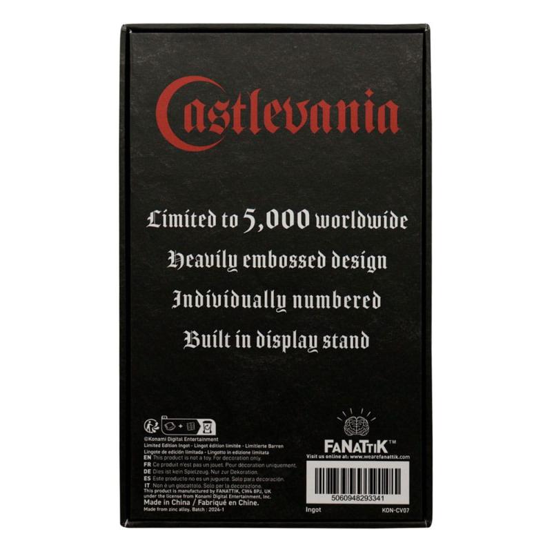 Castlevania Ingot Alucard Shield Limited Edition