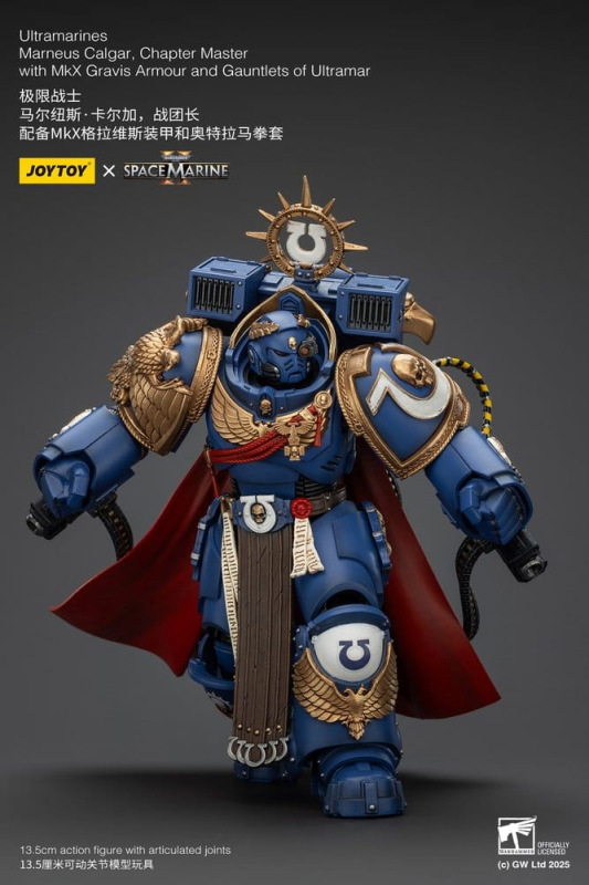 Warhammer 40,000 Action Figure Ultramarines Marneus Calgar, Chapter Master 14 cm 8