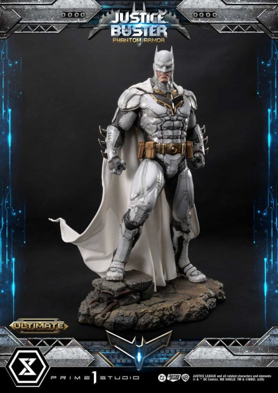 DC Comics Ultimate Museum Masterline Statue Justice Buster: Phantom Armor (Design By Josh Nizzi) Ult 11
