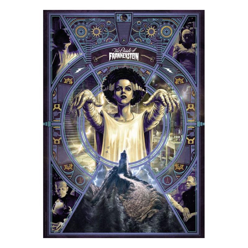 Bride of Frankenstein 42 x 30 cm Art Print Poster Limited Edition - FaNaTiK