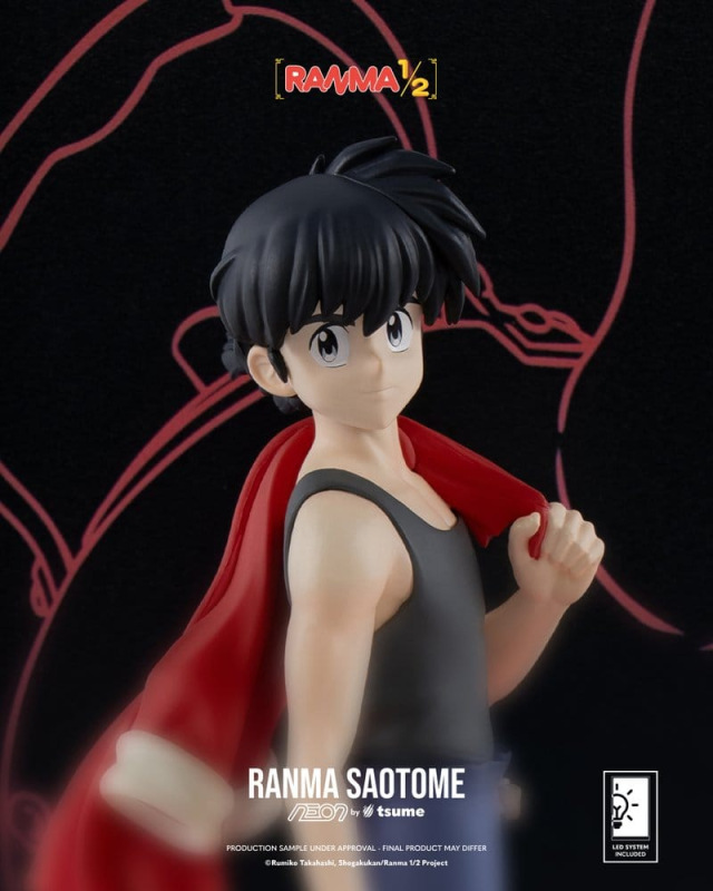 Ranma Neon Figure 1/9 Ranma Saotome Boy 20 cm 1