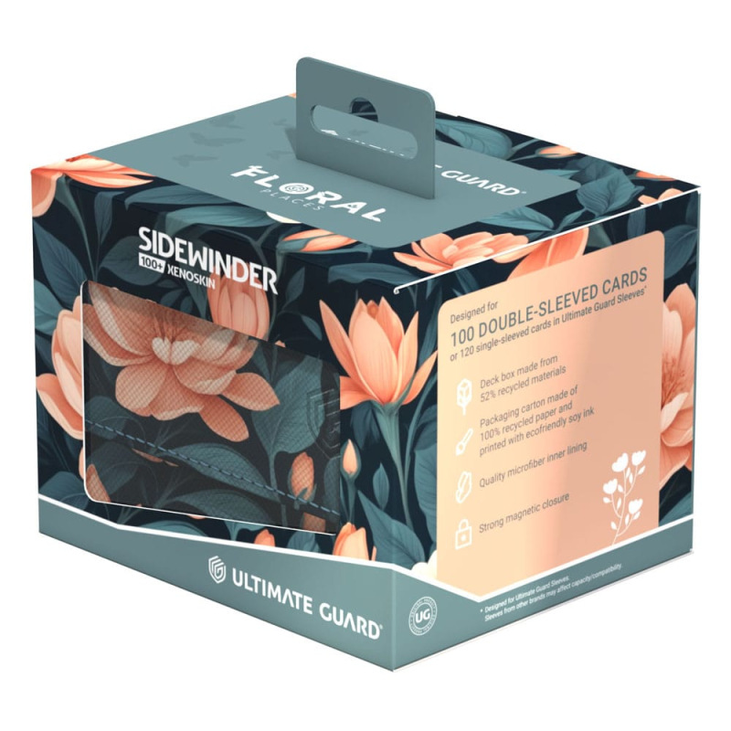 Ultimate Guard Sidewinder 100+ Xenoskin "Floral Places" - Quiet Glade 8