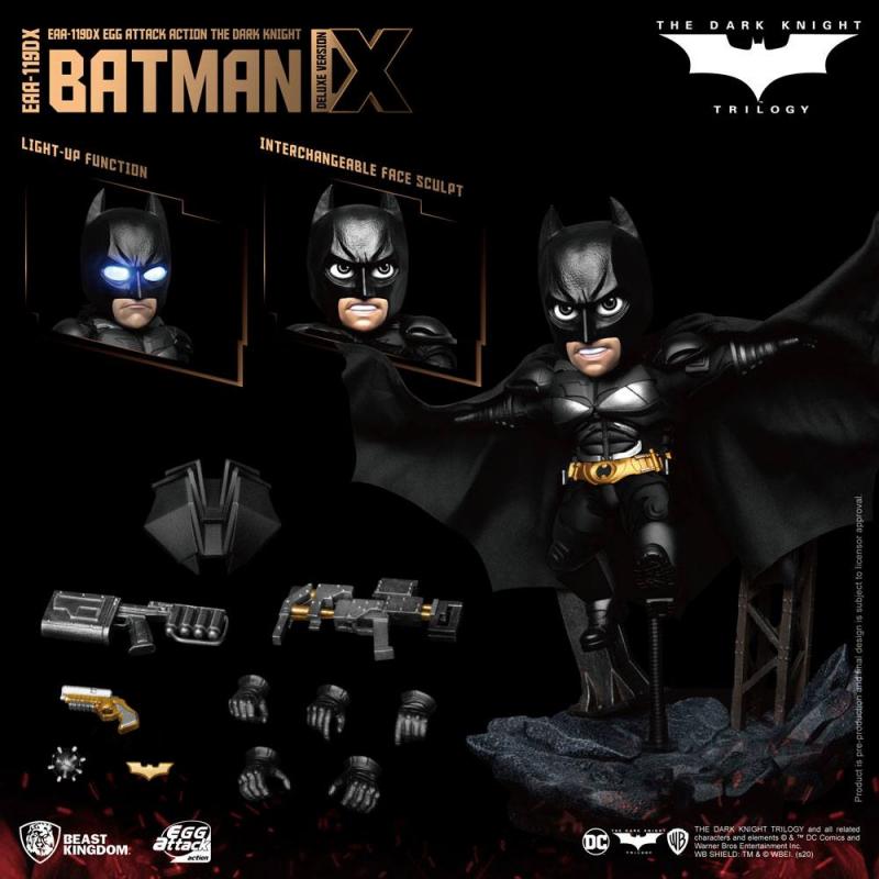 Batman The Dark Knight: Batman Deluxe Version 17 cm - Egg FIgure - Beast Kingdom
