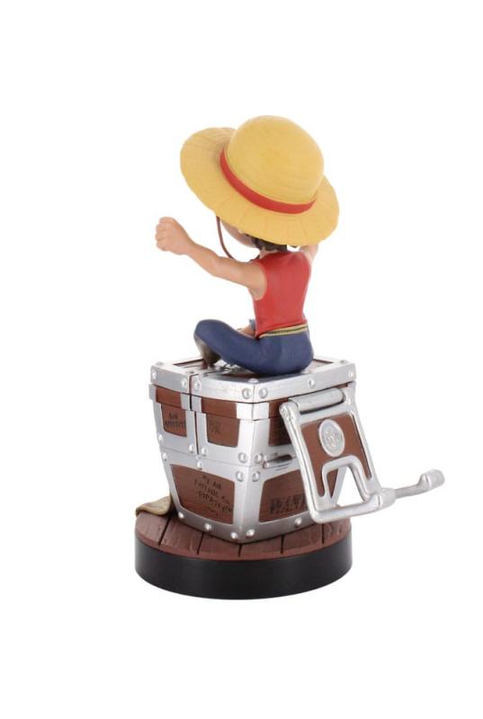 One Piece Cable Guys Charging Stand Luffy Wanted Poster 21 cm