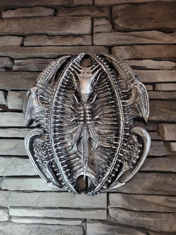 Giger Sphere Alien - 3d relief Nu. 7 - Special Edition Bronze