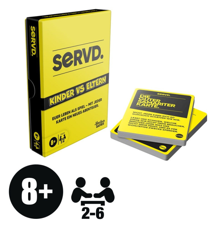 SERVD Card Game Kids vs Parents *German Version* 4