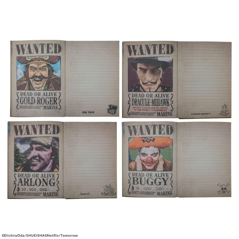 One Piece Notebook Wanted Posters 5