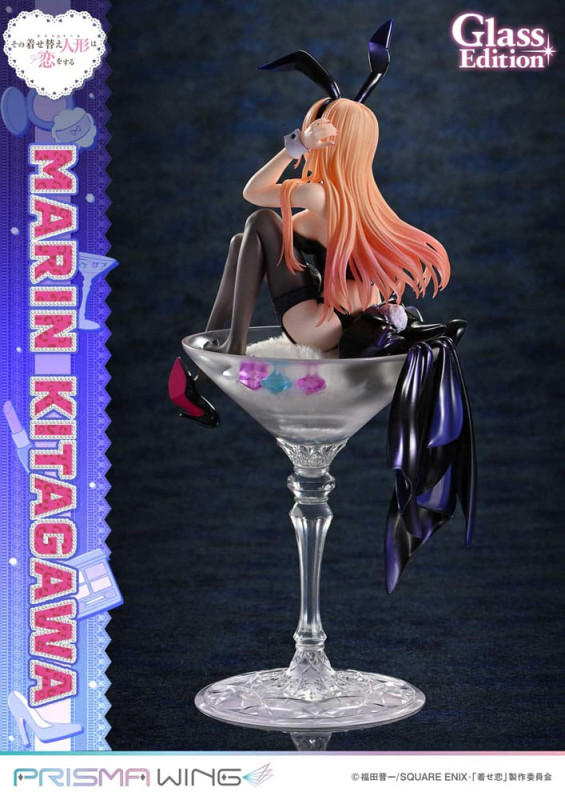 My Dress-Up Darling Prisma Wing PVC Statue 1/7 Marin Kitagawa Glass Edition 29 cm 8