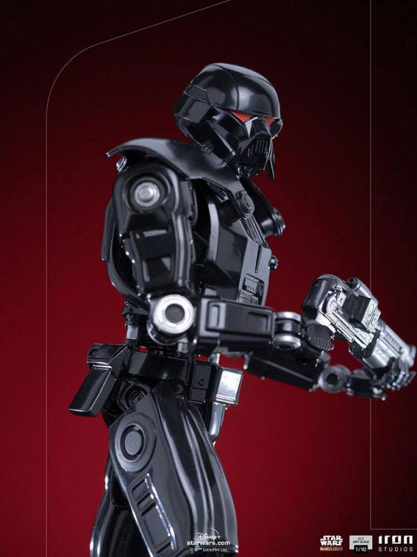 Star Wars The Mandalorian: Dark Trooper 1/10 BDS Art Scale Statue - Iron Studios