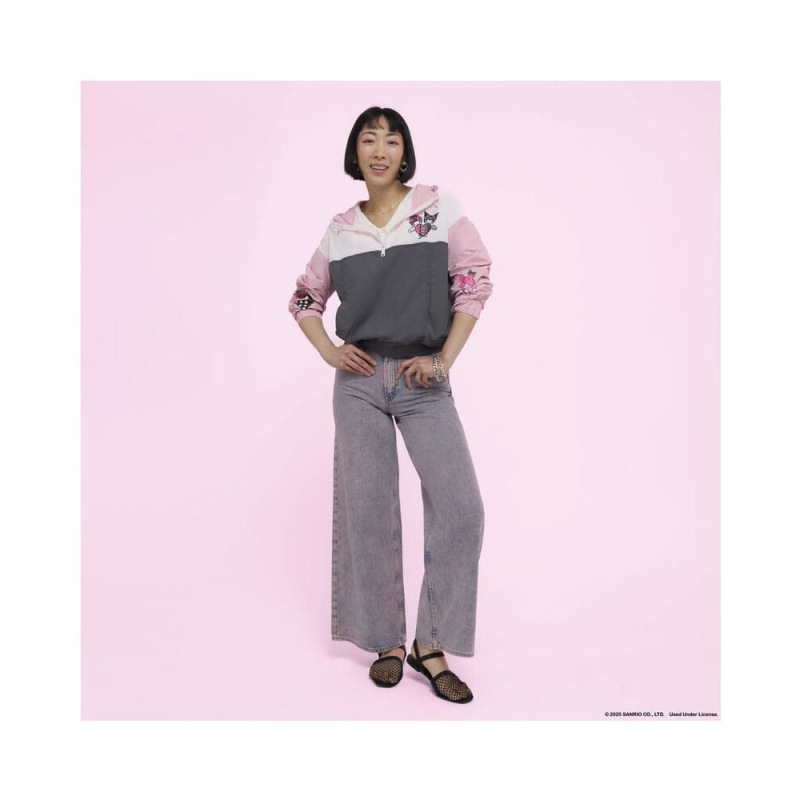 Sanrio by Loungefly Windbreaker Jacket My Melody and Kuromi Size L 1