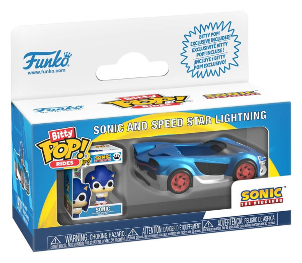 Sonic Bitty POP! Ride Vinyl Figure Speed Star w/Sonic 2,5 cm 1