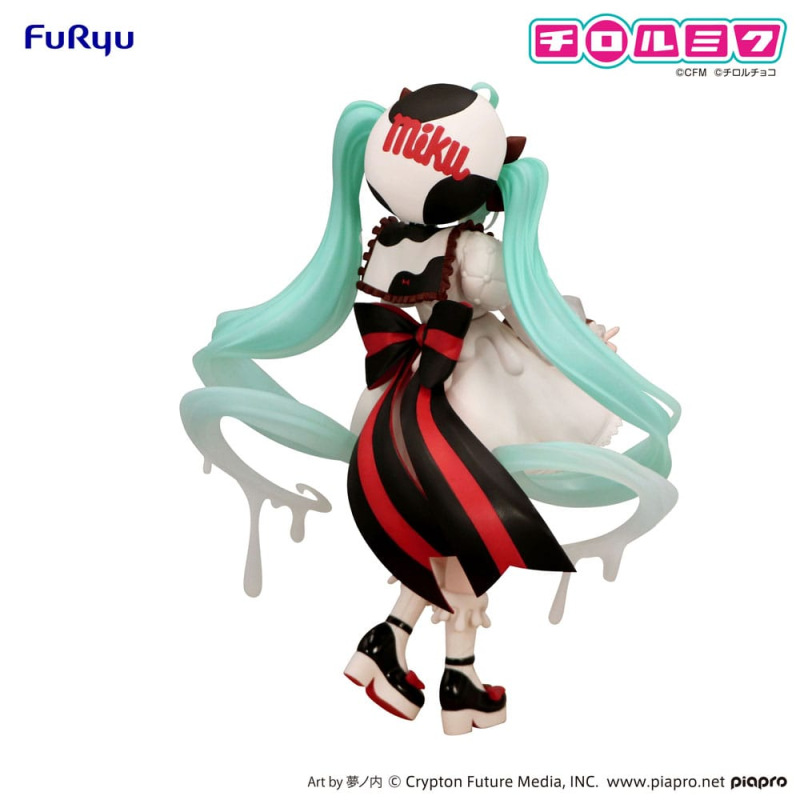 Hatsune Miku x Tirol Choco Trio-Try-iT PVC Statue Hatsune Miku Milk Ver. 18 cm 3