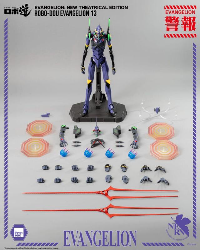 Evangelion: New Theatrical Edition Robo-Dou Action Figure Evangelion 13 28 cm