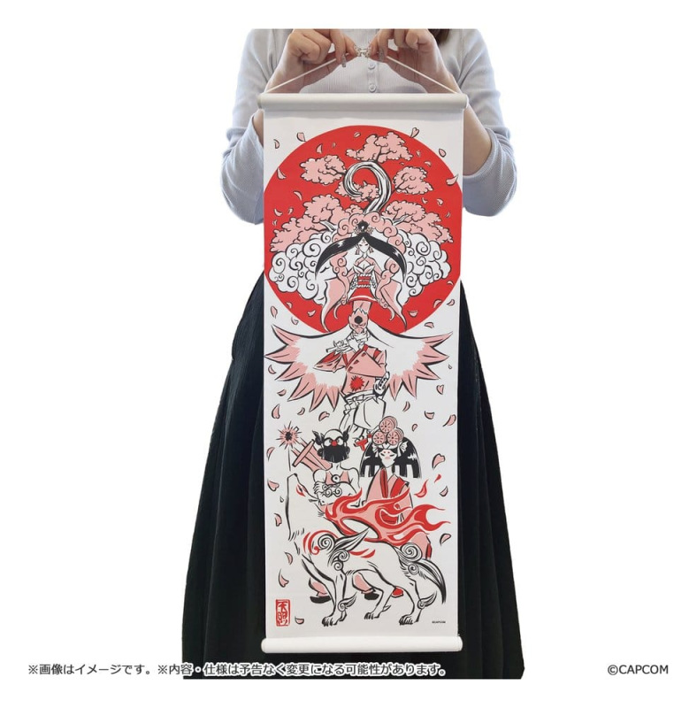 Okami 20th Anniversary Reprint Art Project Tapestry Spring 74 x 28 x 2 cm 2