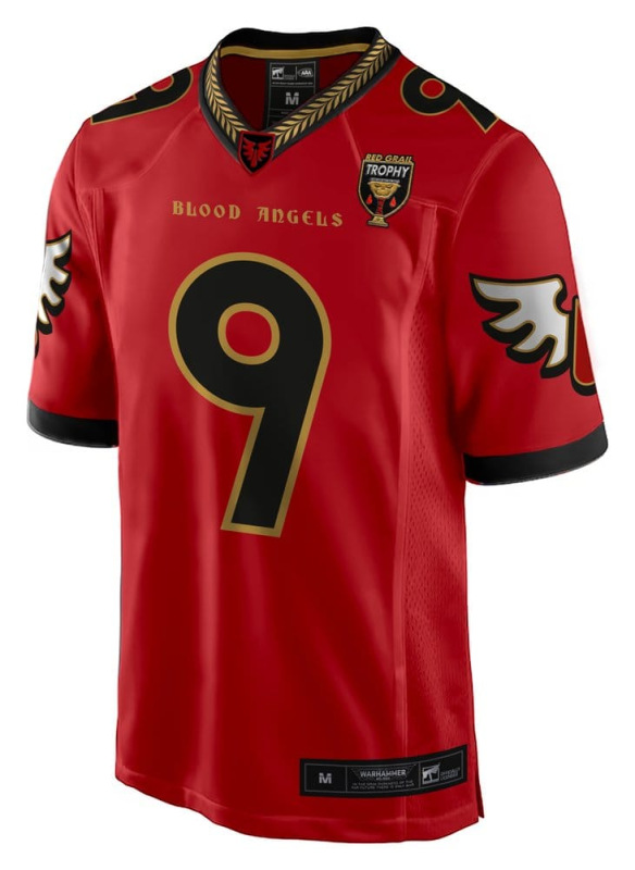 Warhammer 40,000 Sports Jersey Shirt Blood Angels - S 6
