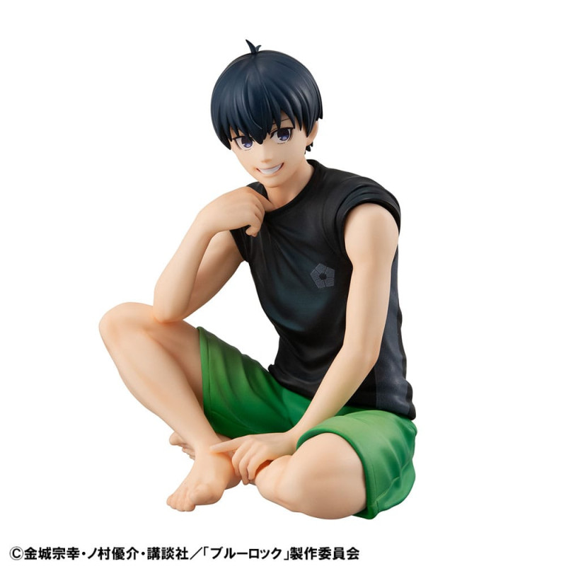 Blue Lock G.E.M. Series PVC Statue Yoichi Isagi Palm Size 9 cm 2