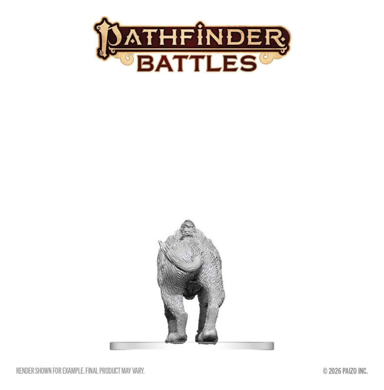 Pathfinder Battles Deep Cuts Unpainted Miniature Hyaenodon 13 cm 1