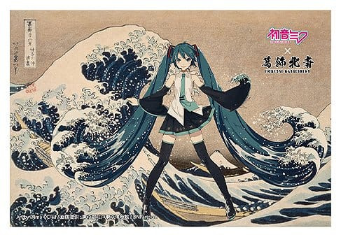 Hatsune Miku x Katsushika Hokusai iXima Postcard A/B/C/D/E/F/G/H Assortment (10) 1