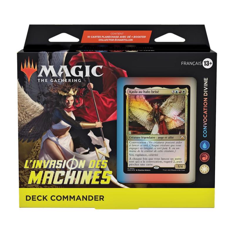 Magic the Gathering L'invasion des machines Commander Decks Display (5) french