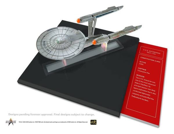 Star Trek Die-Cast Model U.S.S. Enterprise NCC-1701 (Strange New Worlds) 10 cm 2