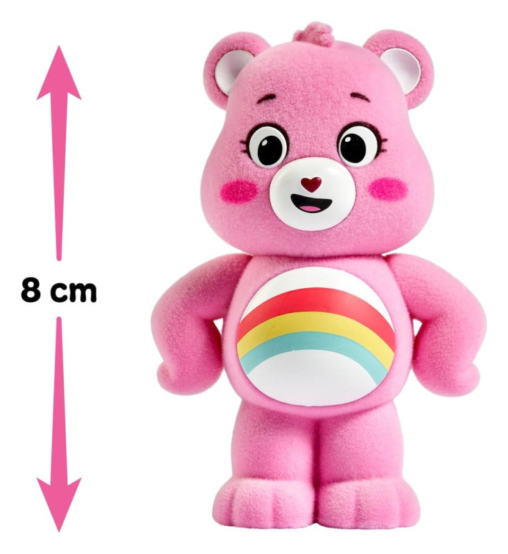 Care Bears Flocked Figures Unlock the Magic 8 cm Blind Box Display (8) 1