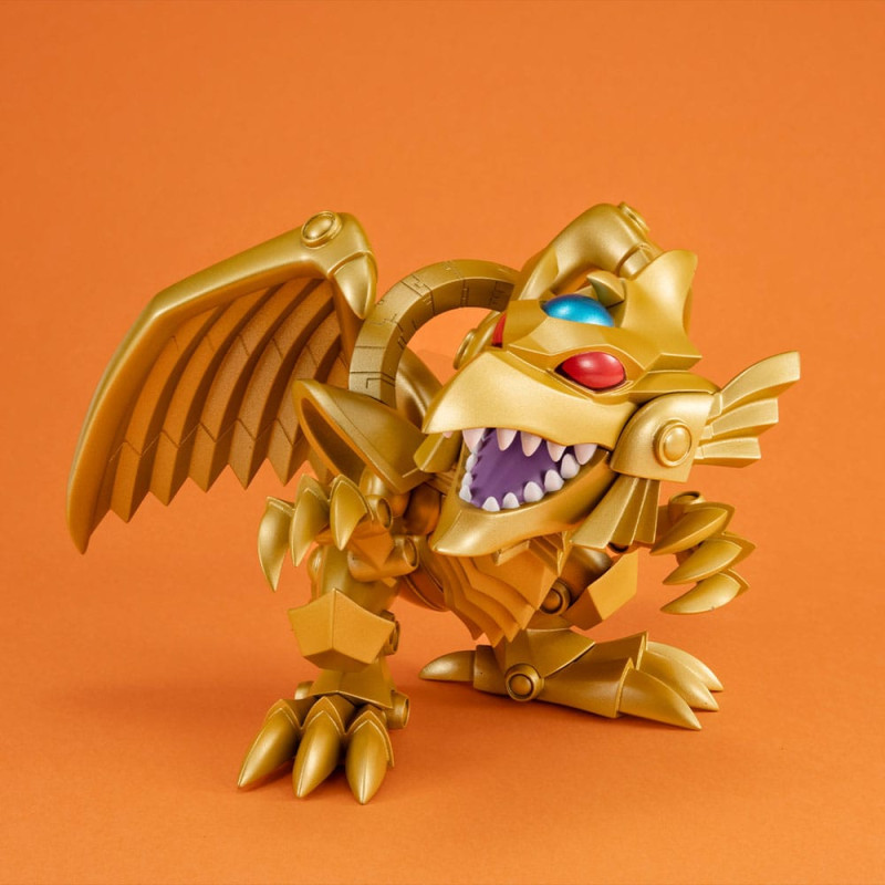Yu-Gi-Oh! Duel Monsters Megatoon PVC Statue Red Eyes Black Dragon & The Winged Dragon of Ra 13 cm (w 9