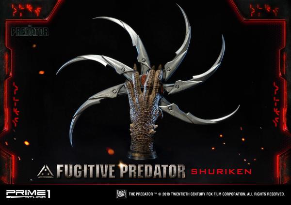 Predator 2018 Bust 1/1 Fugitive Predator Shuriken 65 cm