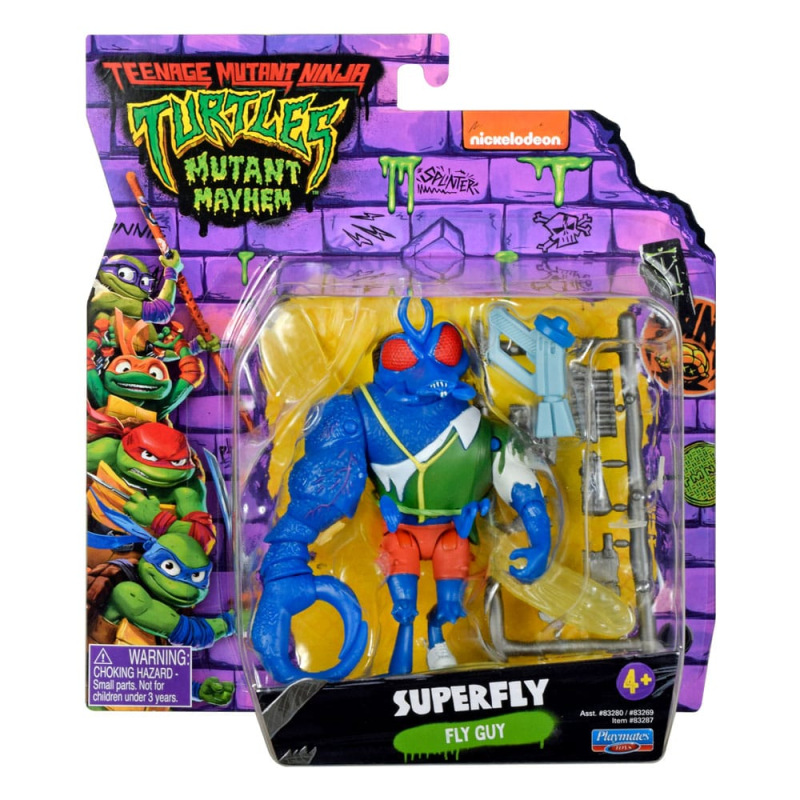 Teenage Mutant Ninja Turtles: Mutant Mayhem Action Figures 10 cm Basic Assortment (12) 13