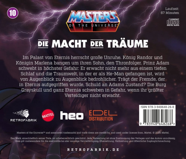 Masters of the Universe Radio Play CD Episode 10: Die Macht der Träume *German Version* 2