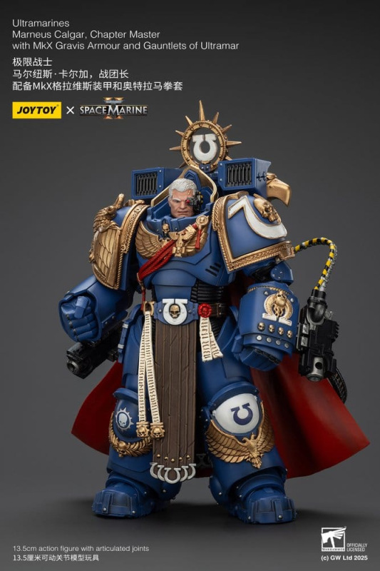 Warhammer 40,000 Action Figure Ultramarines Marneus Calgar, Chapter Master 14 cm 2